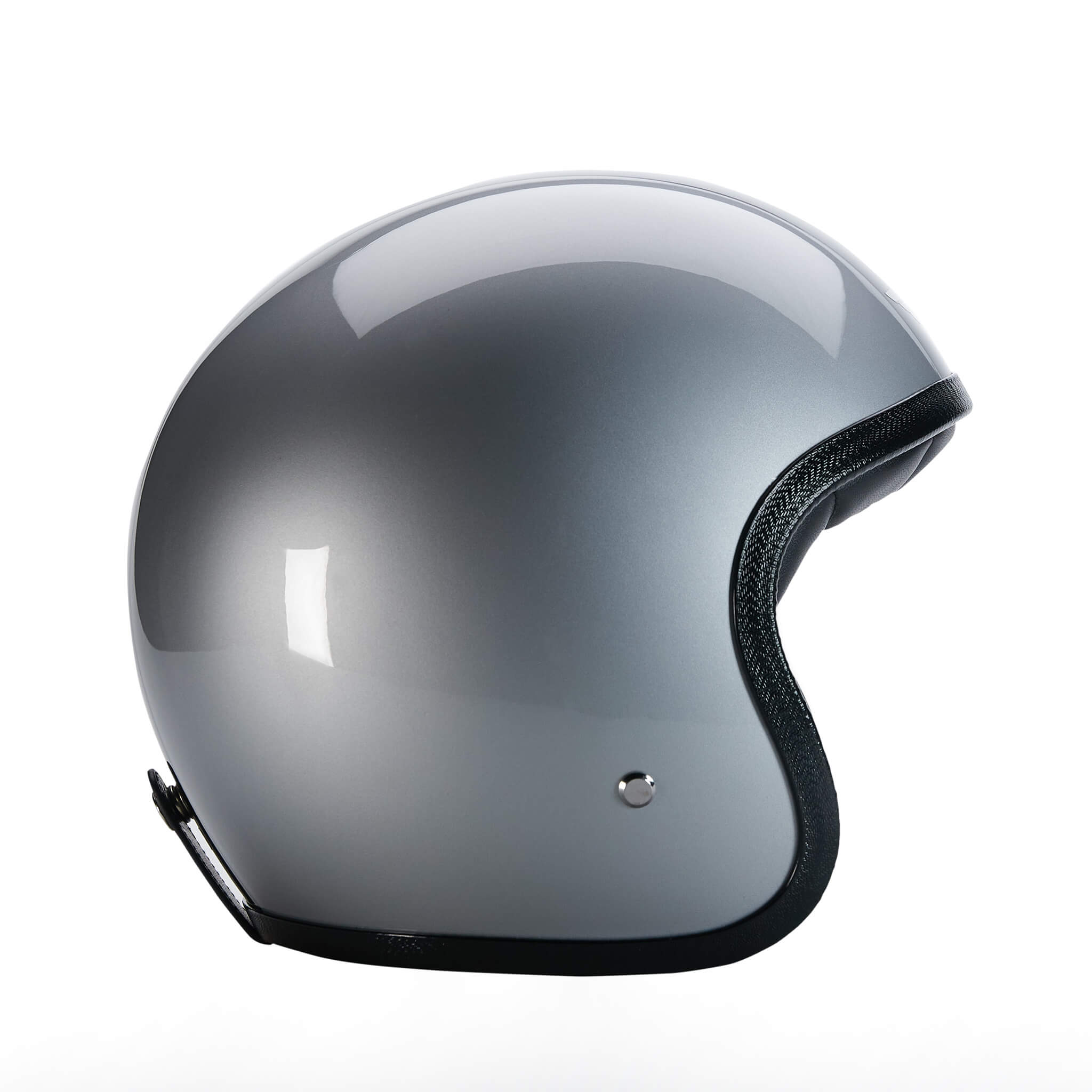 Davida Speedster v4 TT Gloss Silver/Black | Davida | The Biker Company