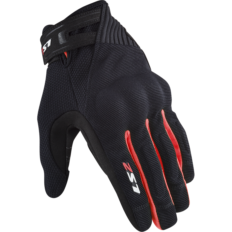 LS2 Dart 2 Man Gloves Black/Red