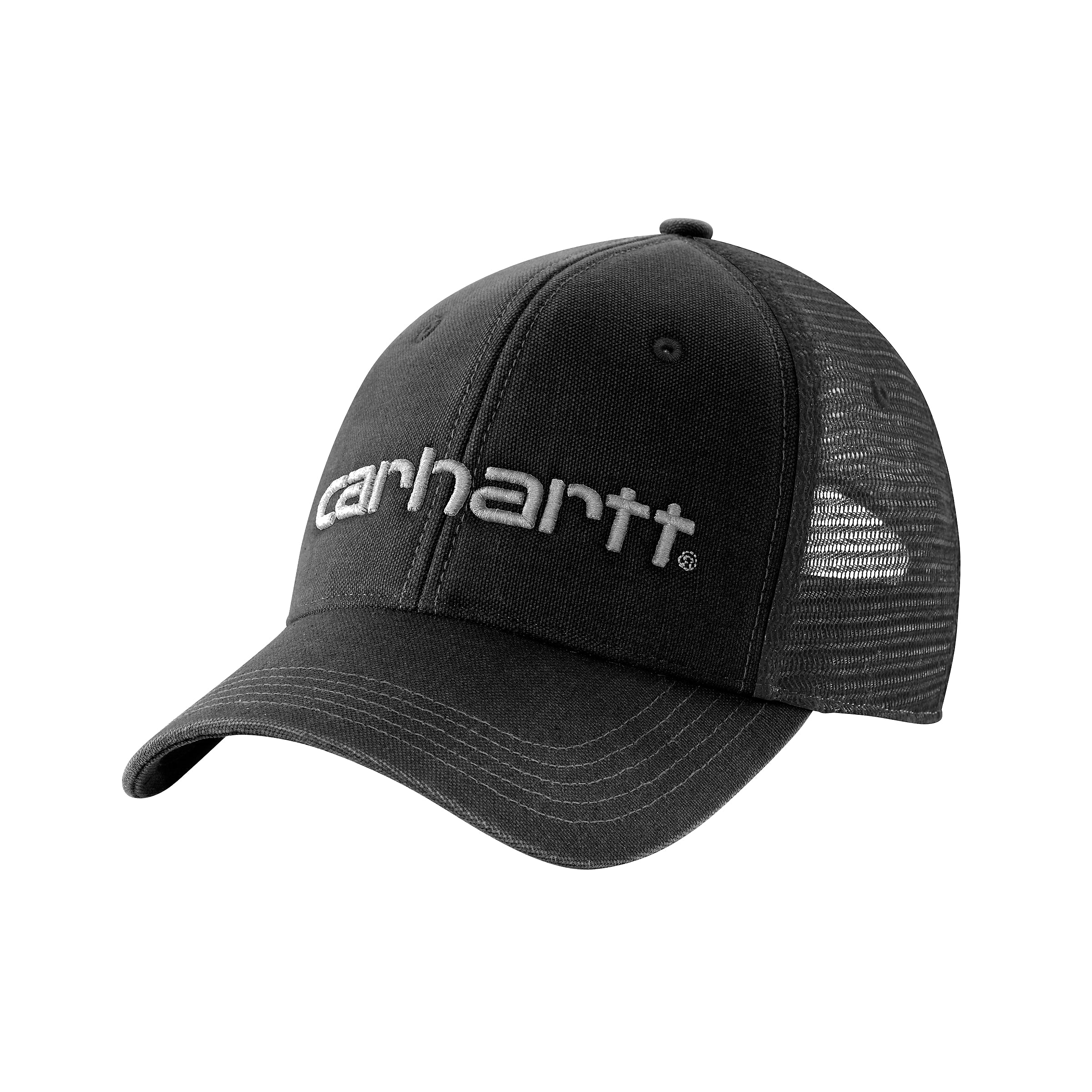 Carhartt Canvas Mesh-Back Logo Graphic Cap