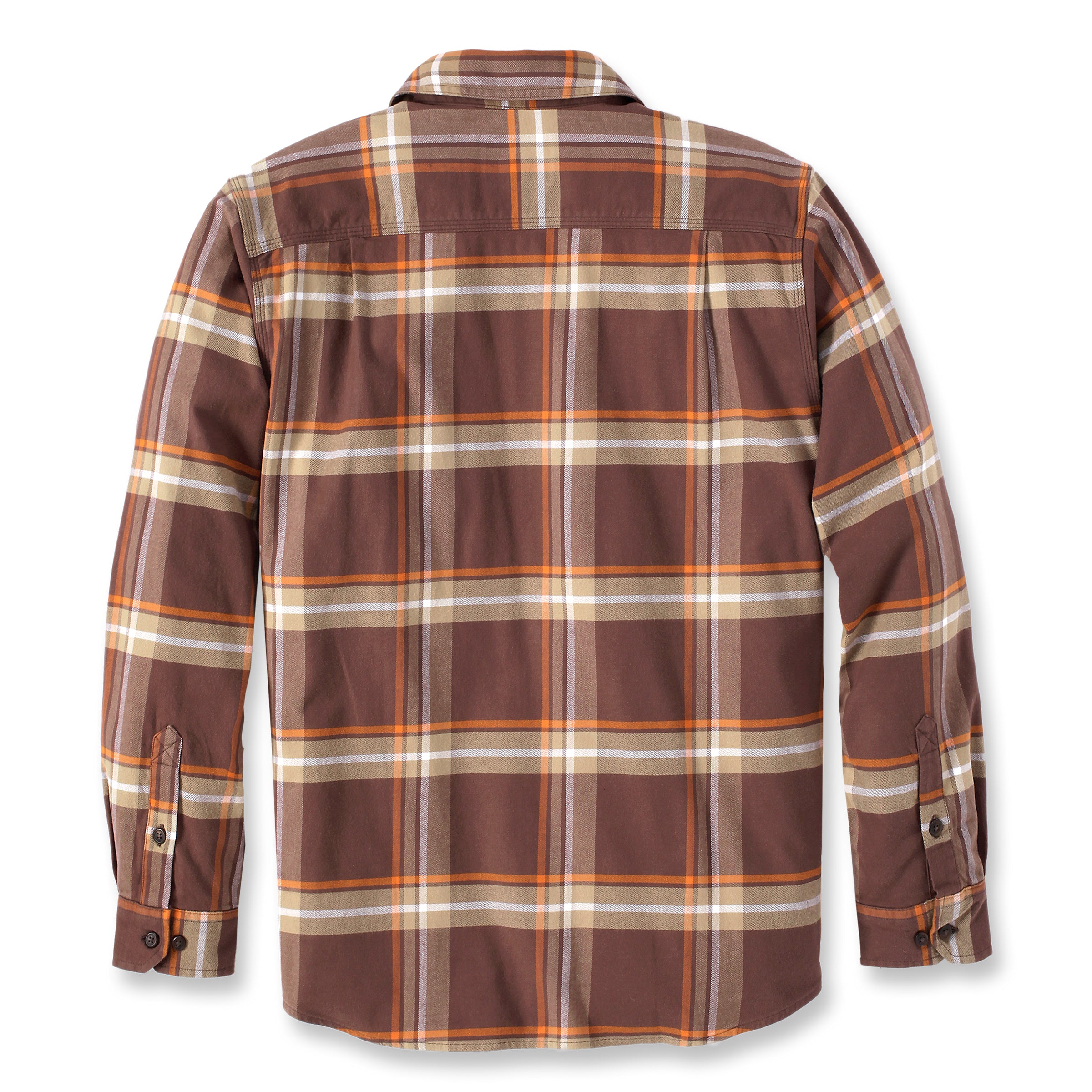 Carhartt Rugged Flex Relaxed Fit Midweight Flannel Plaid Shirt