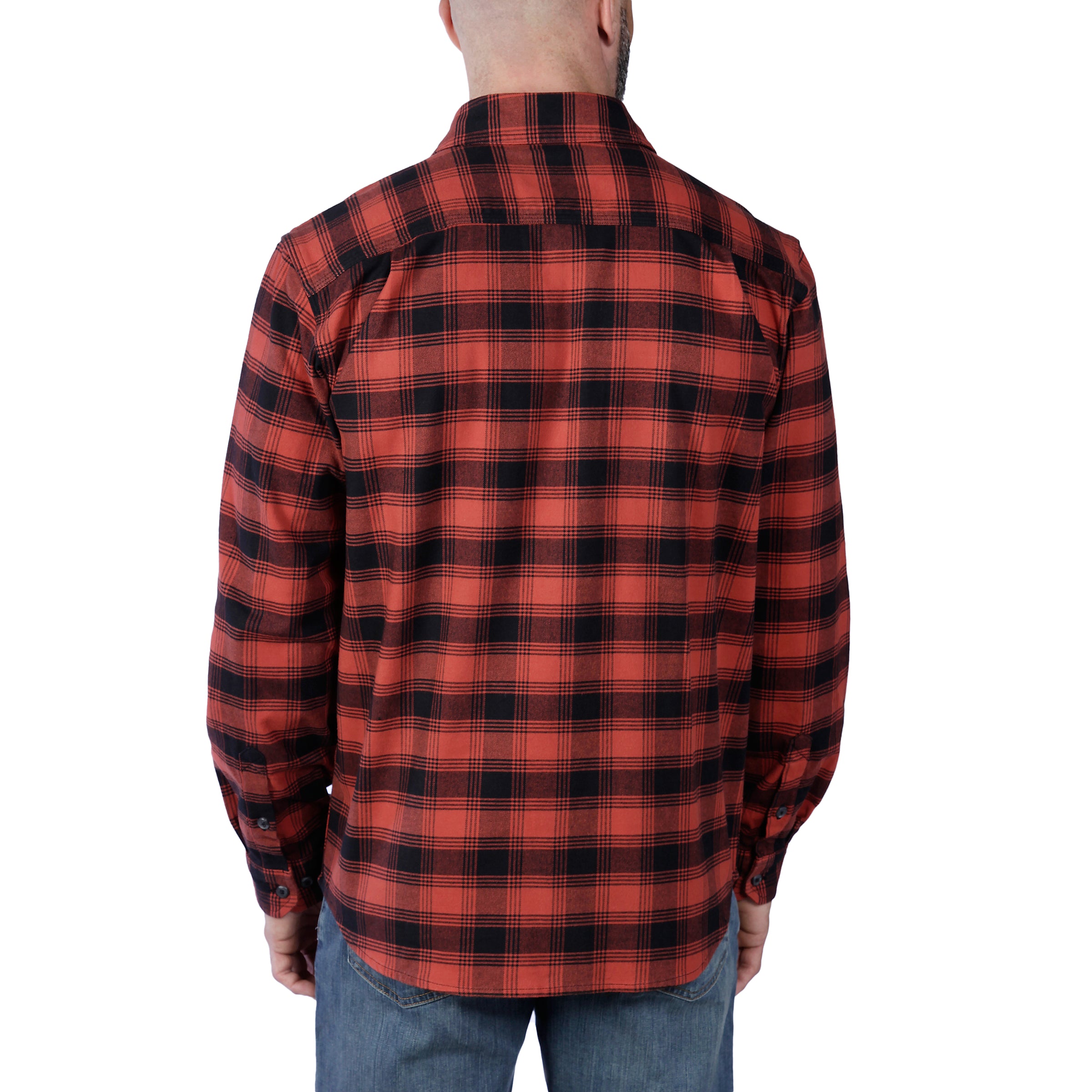 Carhartt Rugged Flex Relaxed Fit Midweight Flannel Plaid Shirt