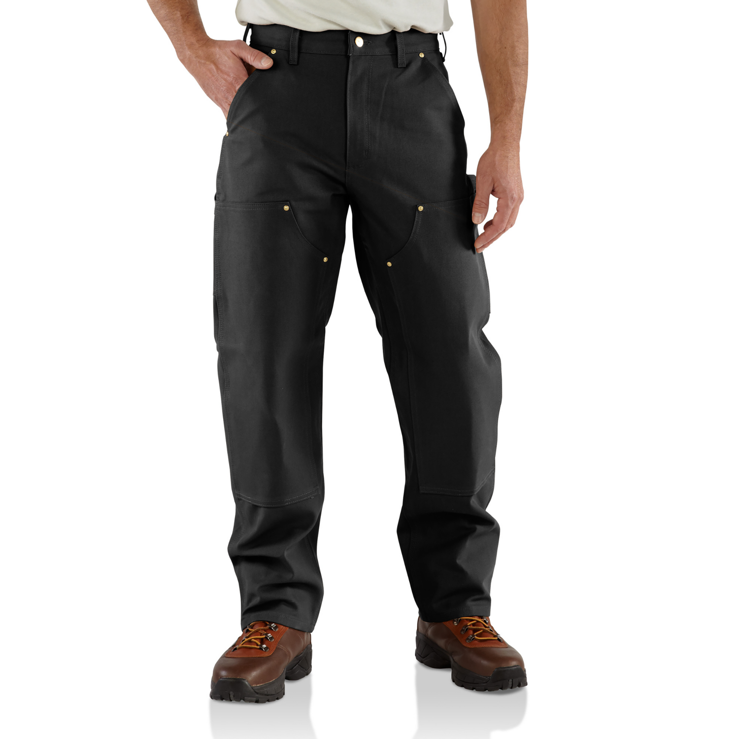 Carhartt Loose Fit Firm Duck Double-Front Utility Work Pant