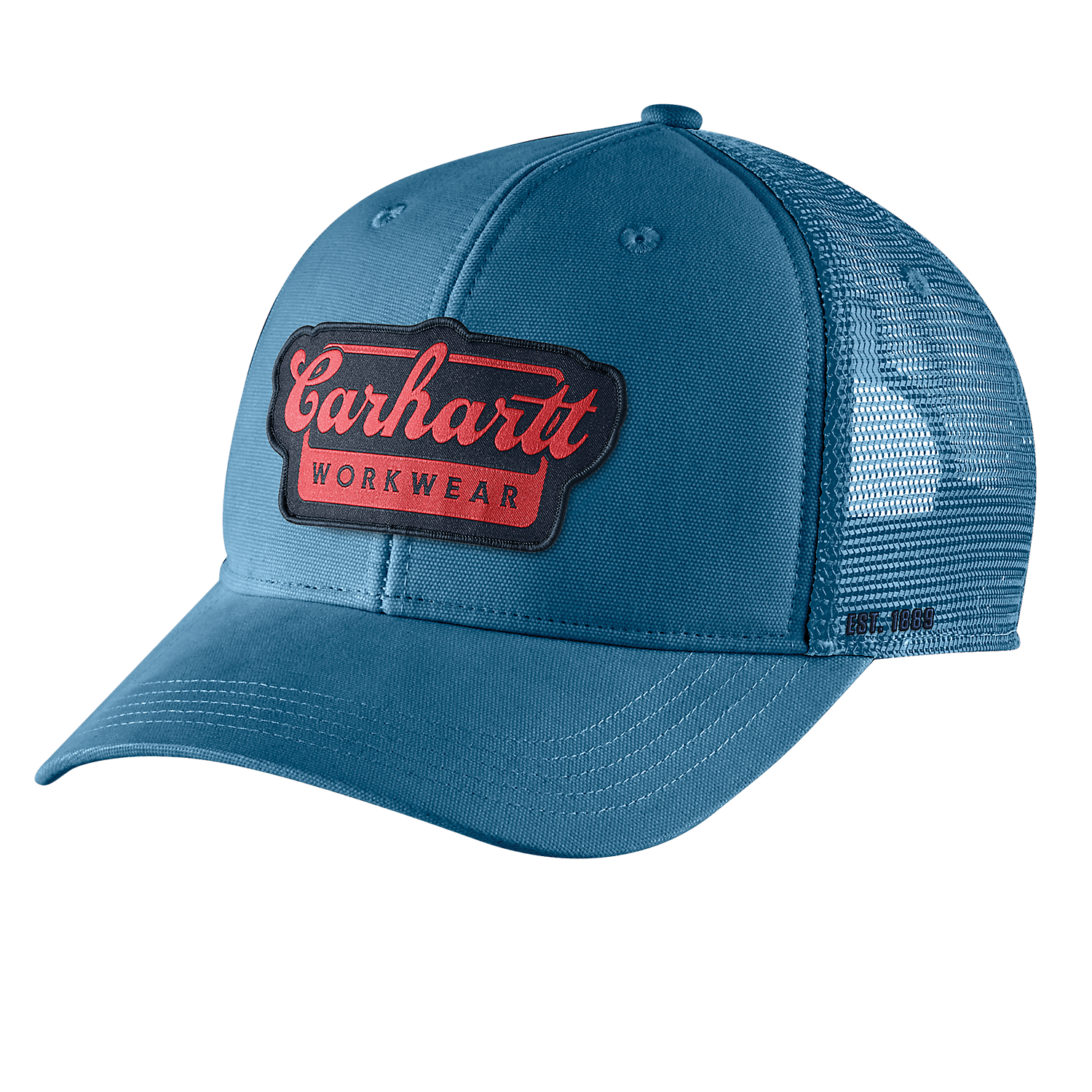 Carhartt Rugged Flex Twill Mesh Back Script Patch Cap