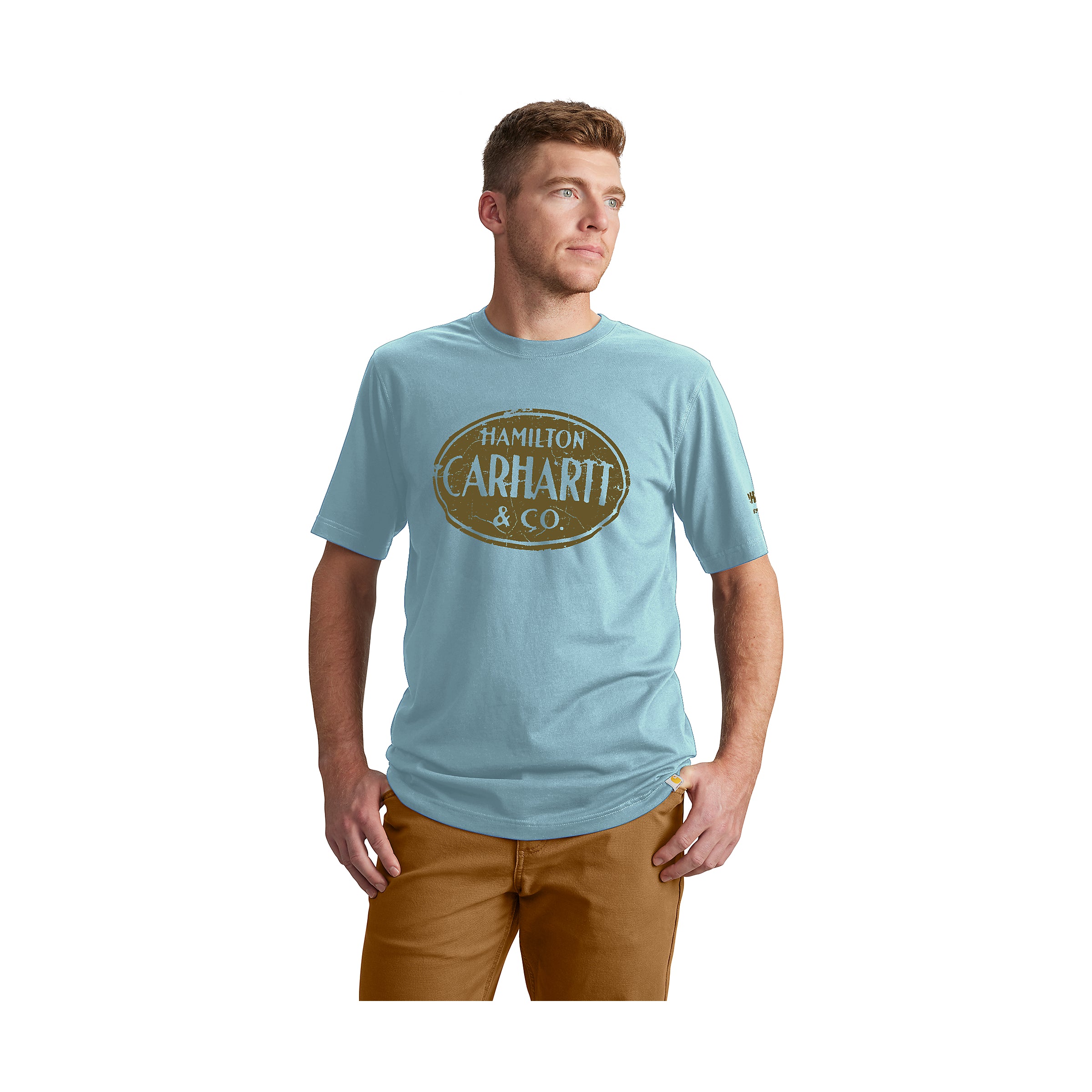 Carhartt Relaxed Fit Lightweight Short-Sleeve Hamilton Graphic T-Shirt