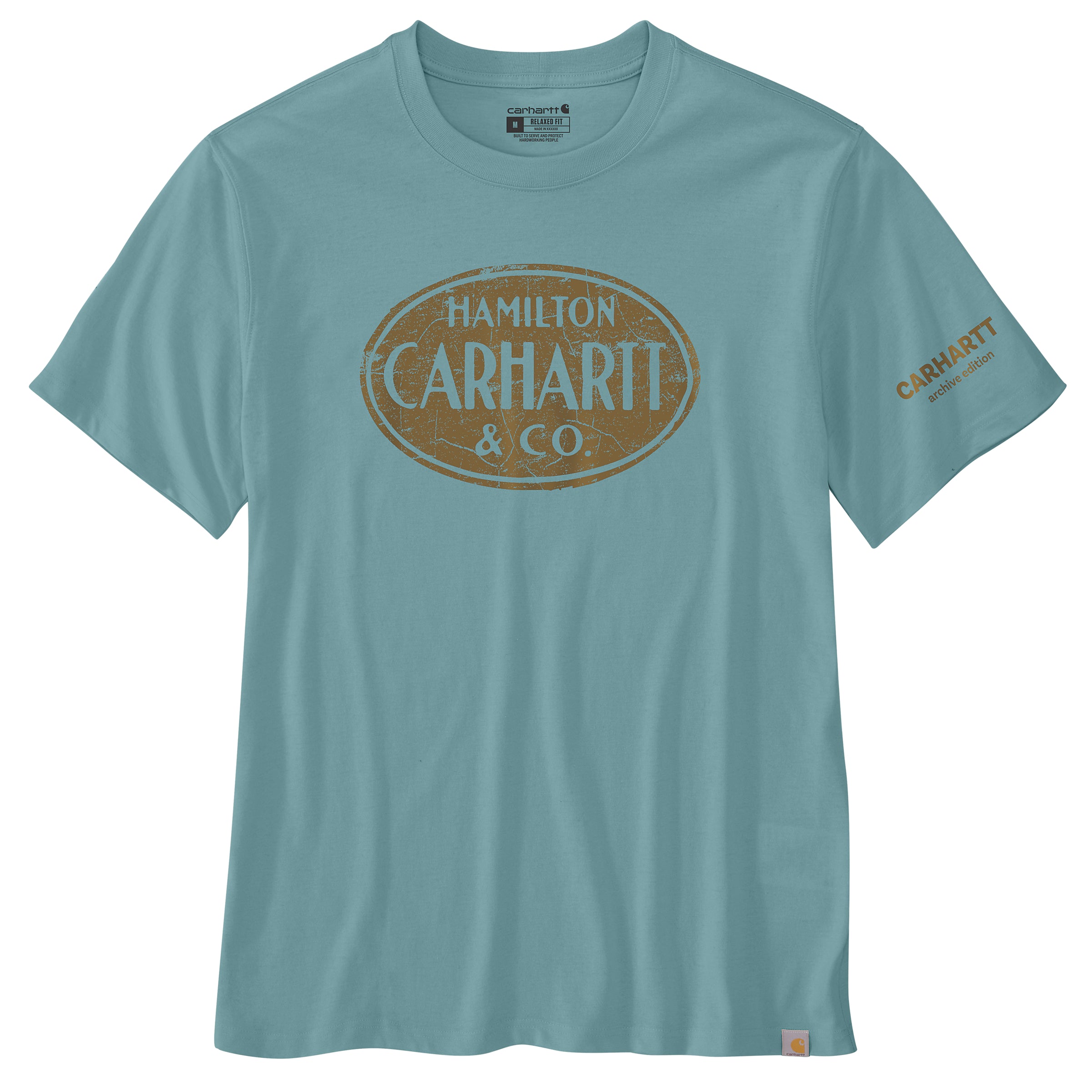 Carhartt Relaxed Fit Lightweight Short-Sleeve Hamilton Graphic T-Shirt