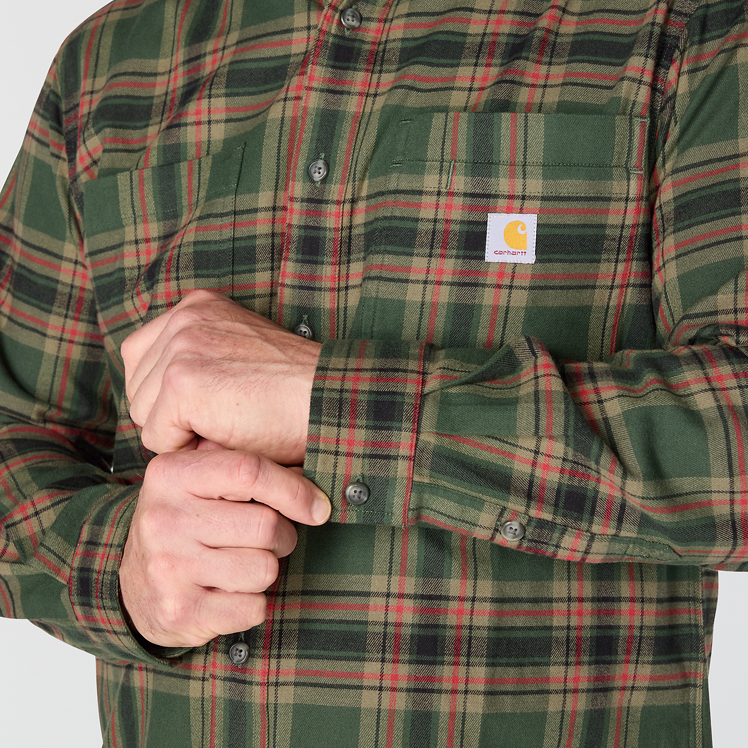 Carhartt Hamilton Relaxed Long Sleeve Plaid Shirt
