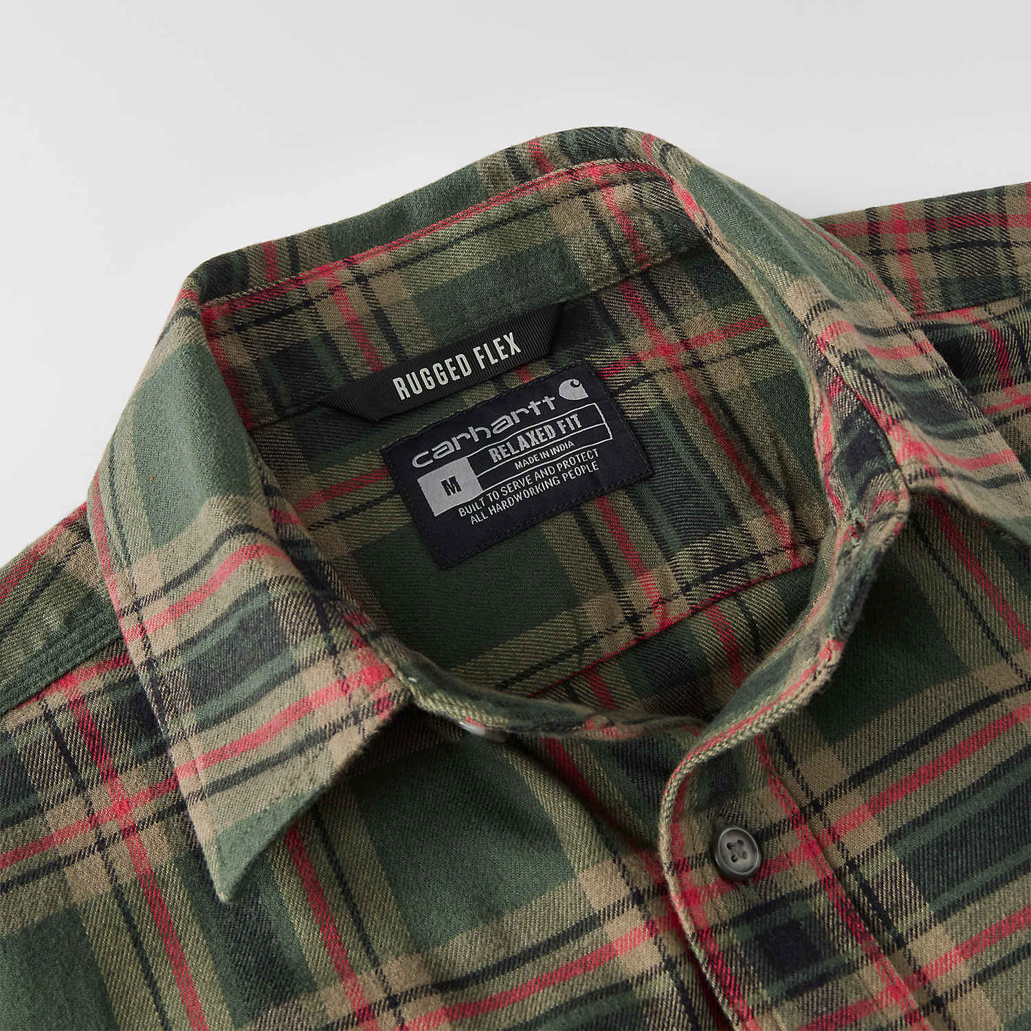 Carhartt Hamilton Relaxed Long Sleeve Plaid Shirt