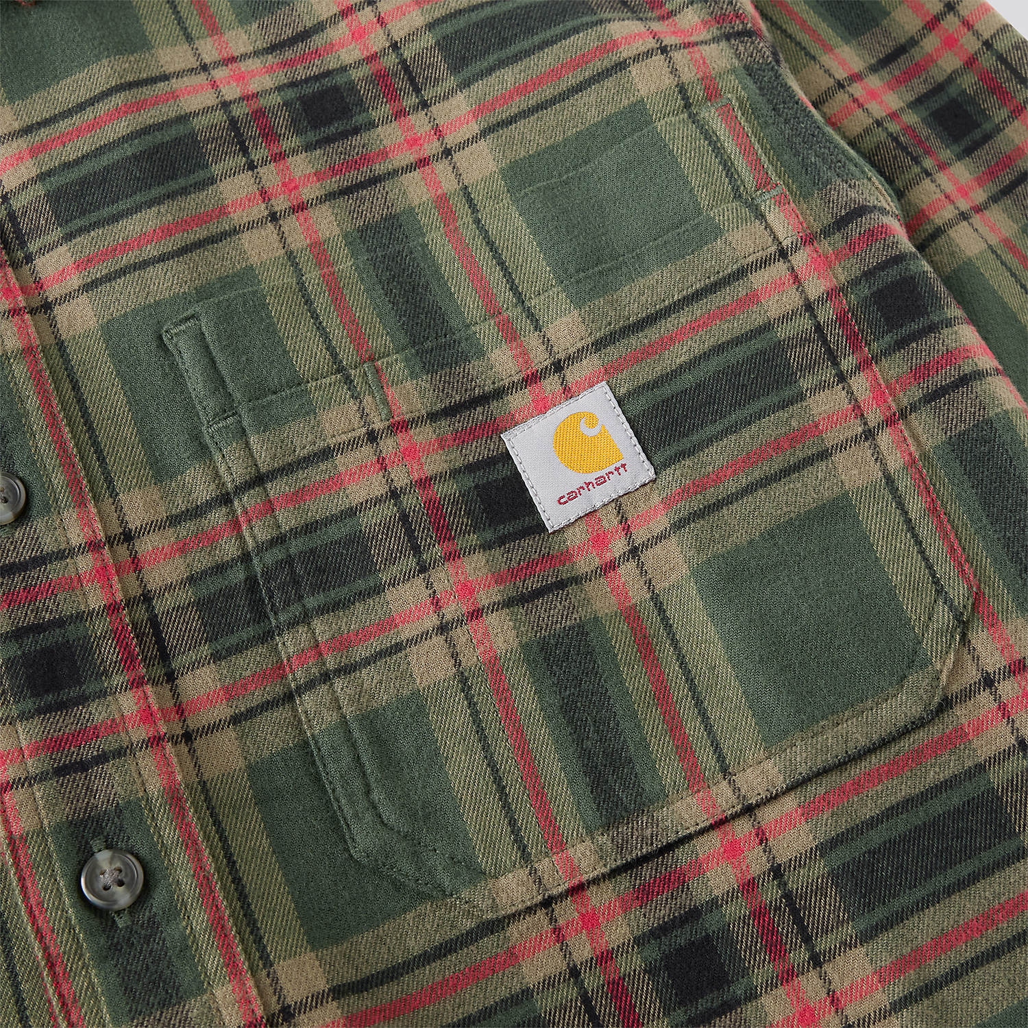 Carhartt Hamilton Relaxed Long Sleeve Plaid Shirt