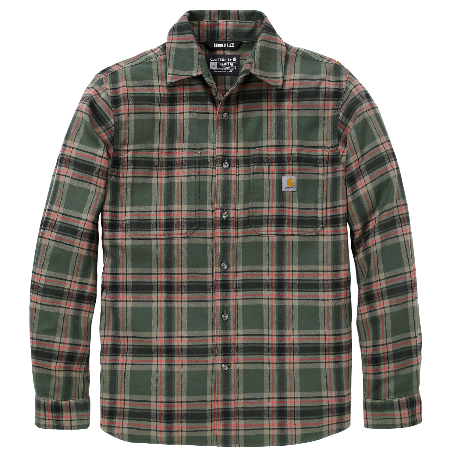Carhartt Hamilton Relaxed Long Sleeve Plaid Shirt