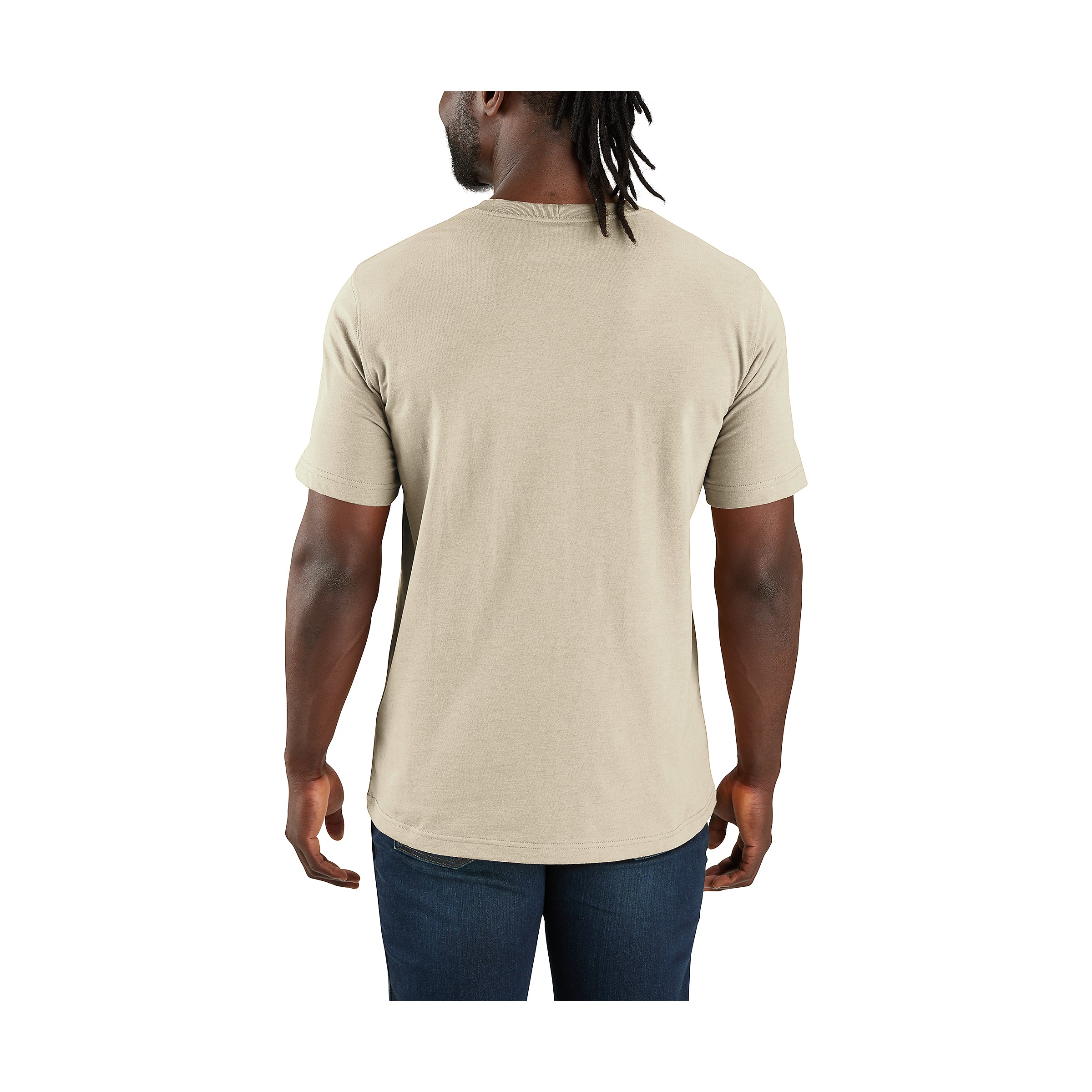 Carhartt Relaxed Fit Lightweight Short-Sleeve Block Logo Graphic T-Shirt