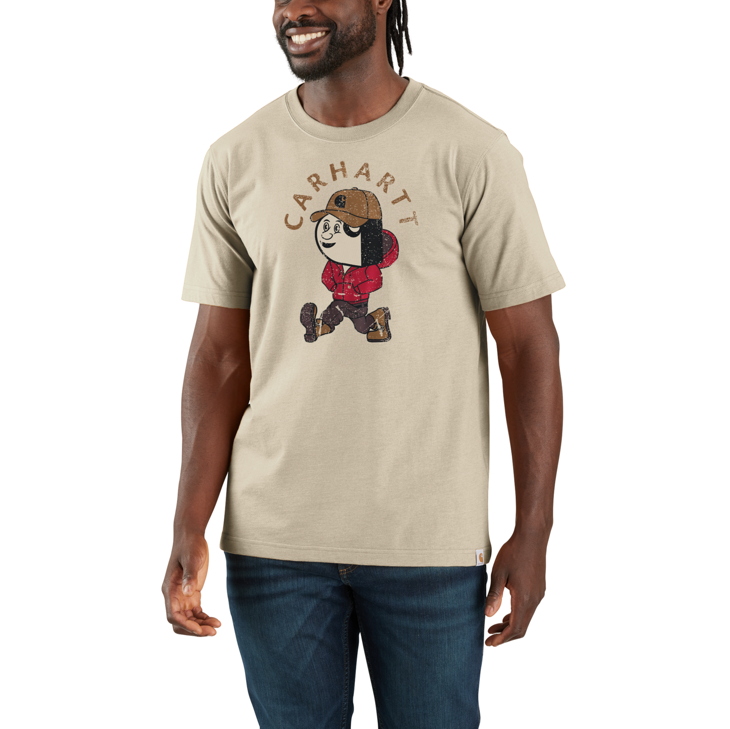 Carhartt Relaxed Fit Lightweight Short-Sleeve Active Jac Graphic T-Shirt