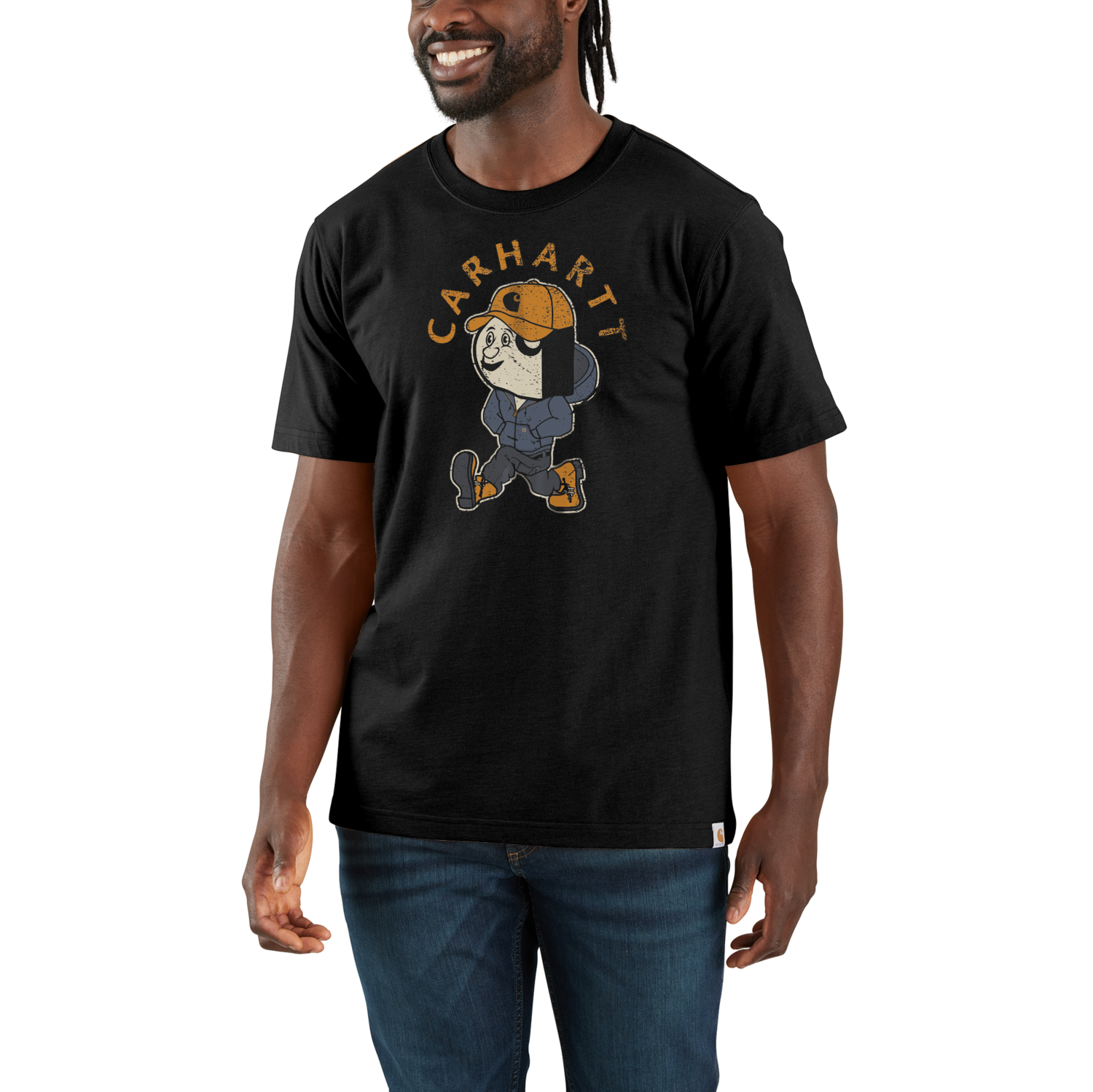 Carhartt Relaxed Fit Lightweight Short-Sleeve Active Jac Graphic T-Shirt