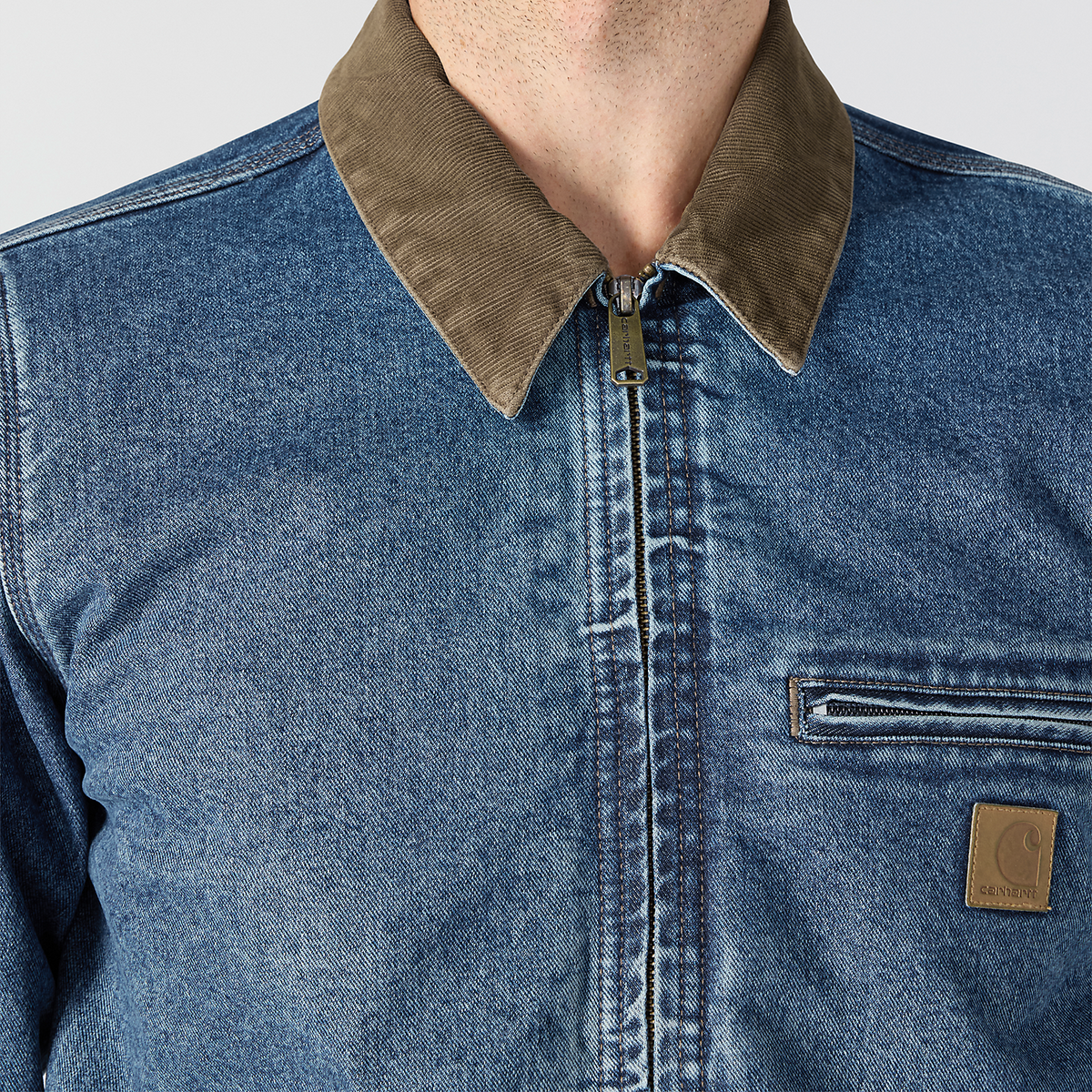 Carhartt Relaxed Fit Rugged Flex Denim Detroit Jacket