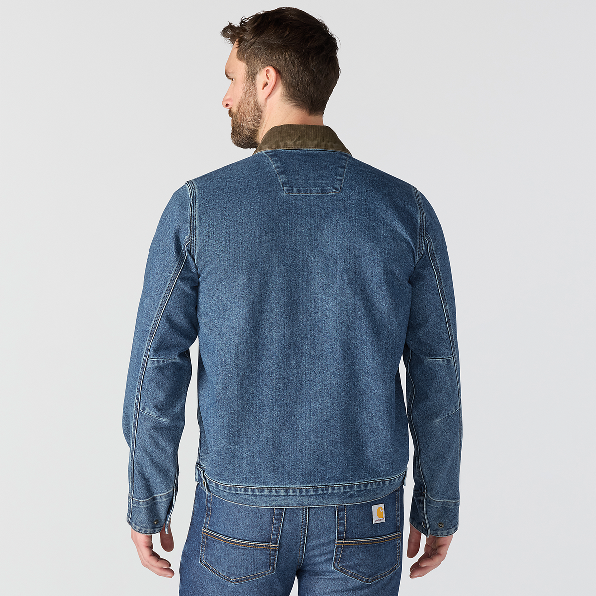 Carhartt Relaxed Fit Rugged Flex Denim Detroit Jacket