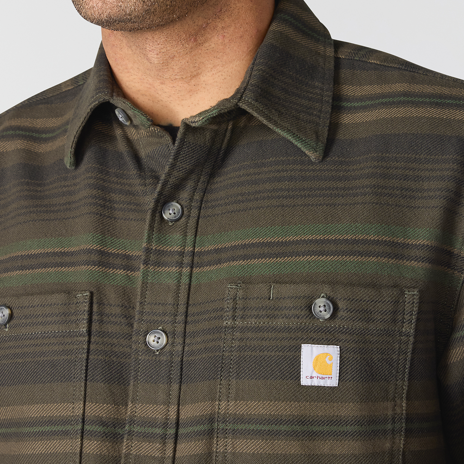 Carhartt Everett Loose Fit Long Sleeve Plaid Shirt