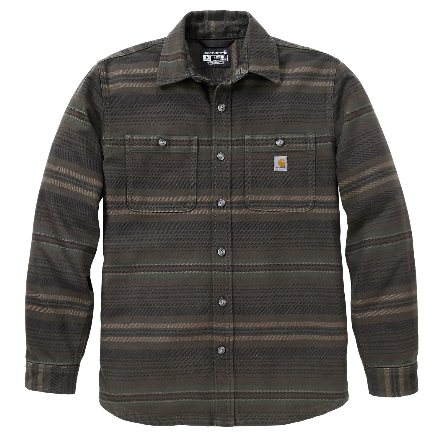 Carhartt Everett Loose Fit Long Sleeve Plaid Shirt