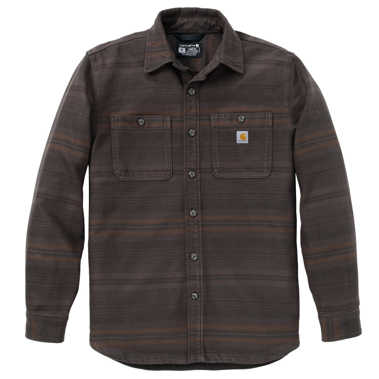Carhartt Everett Loose Fit Long Sleeve Plaid Shirt