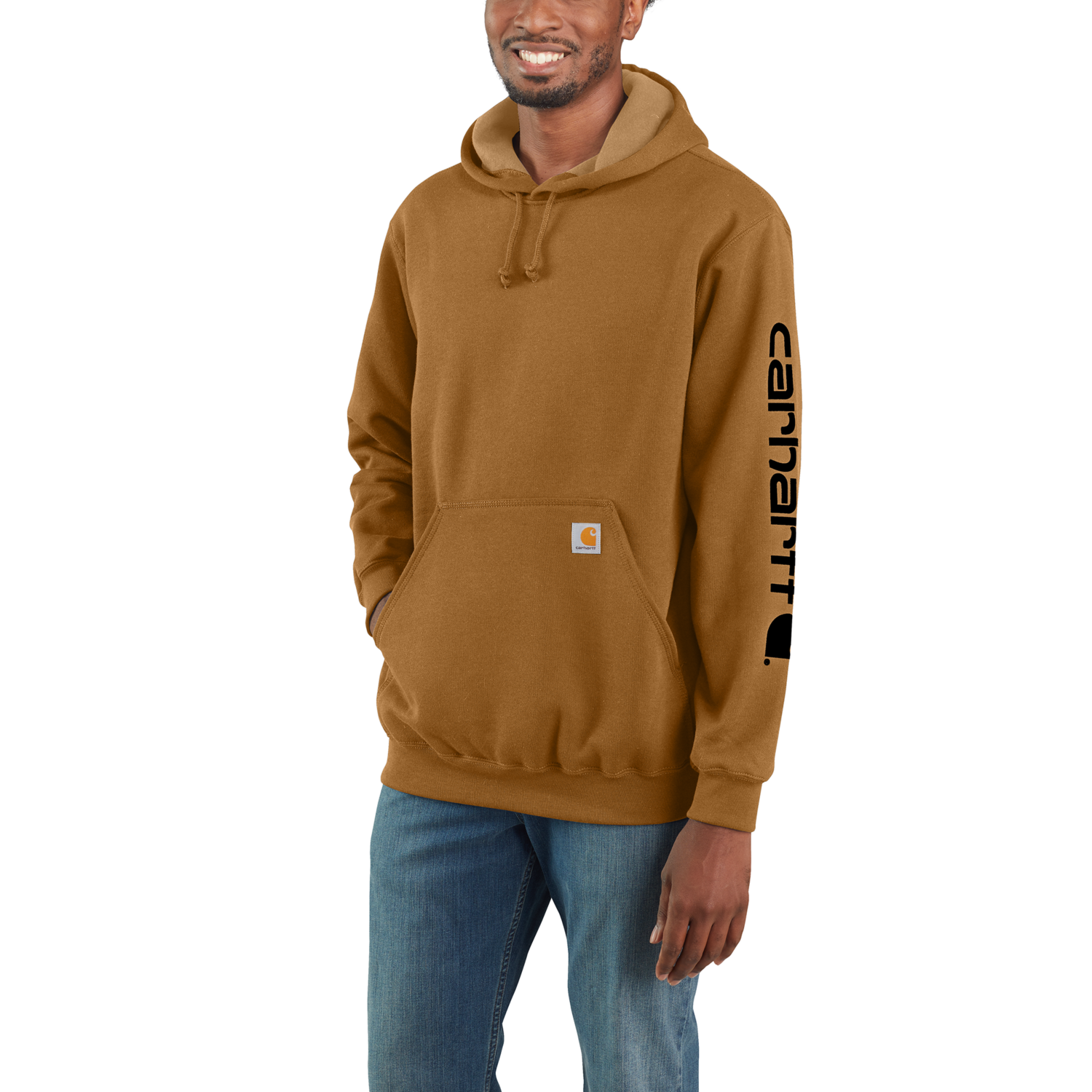 Carhartt Loose Fit Midweight Logo Sleeve Graphic Sweatshirt