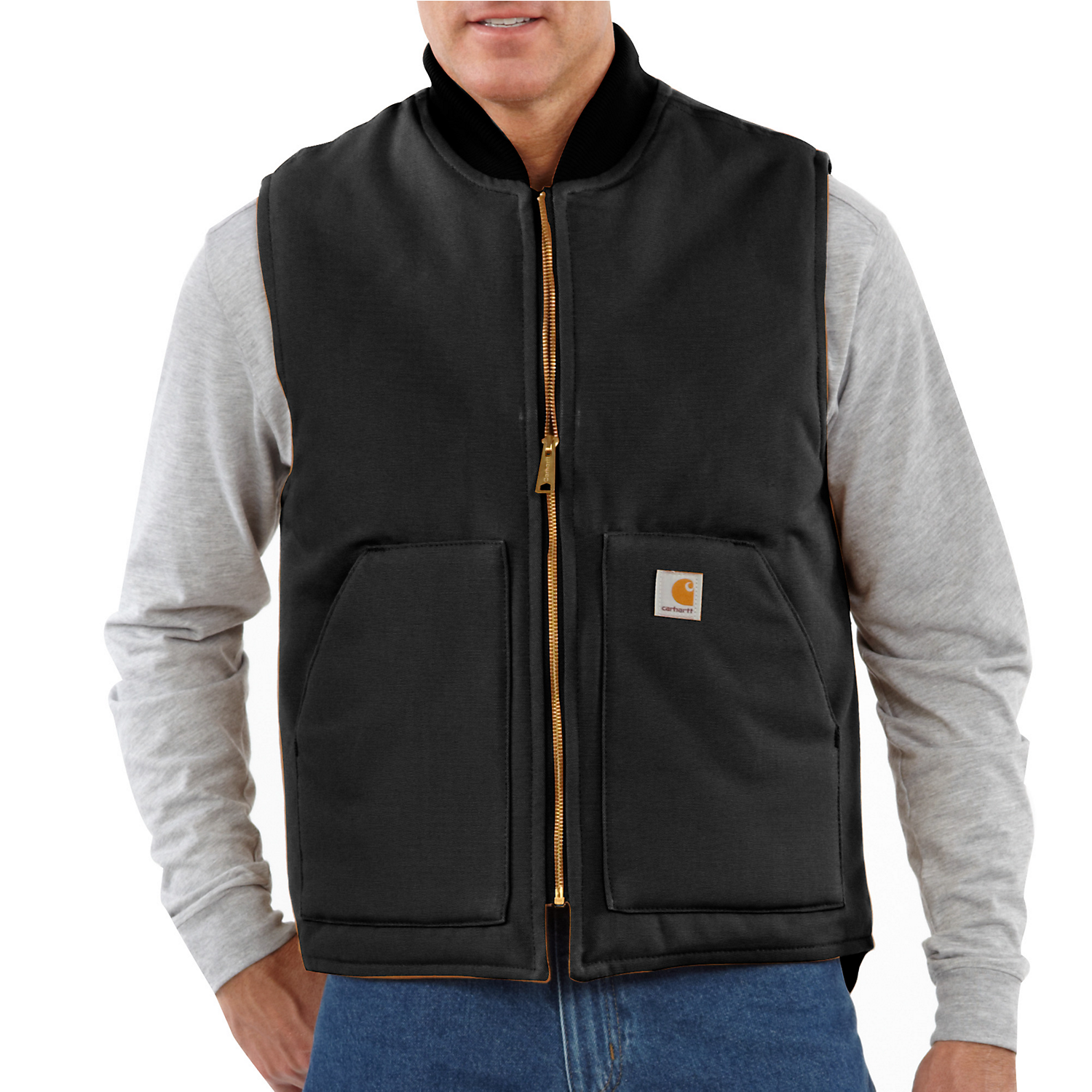 Carhartt Relaxed Fit Firm Duck Insulated Vest