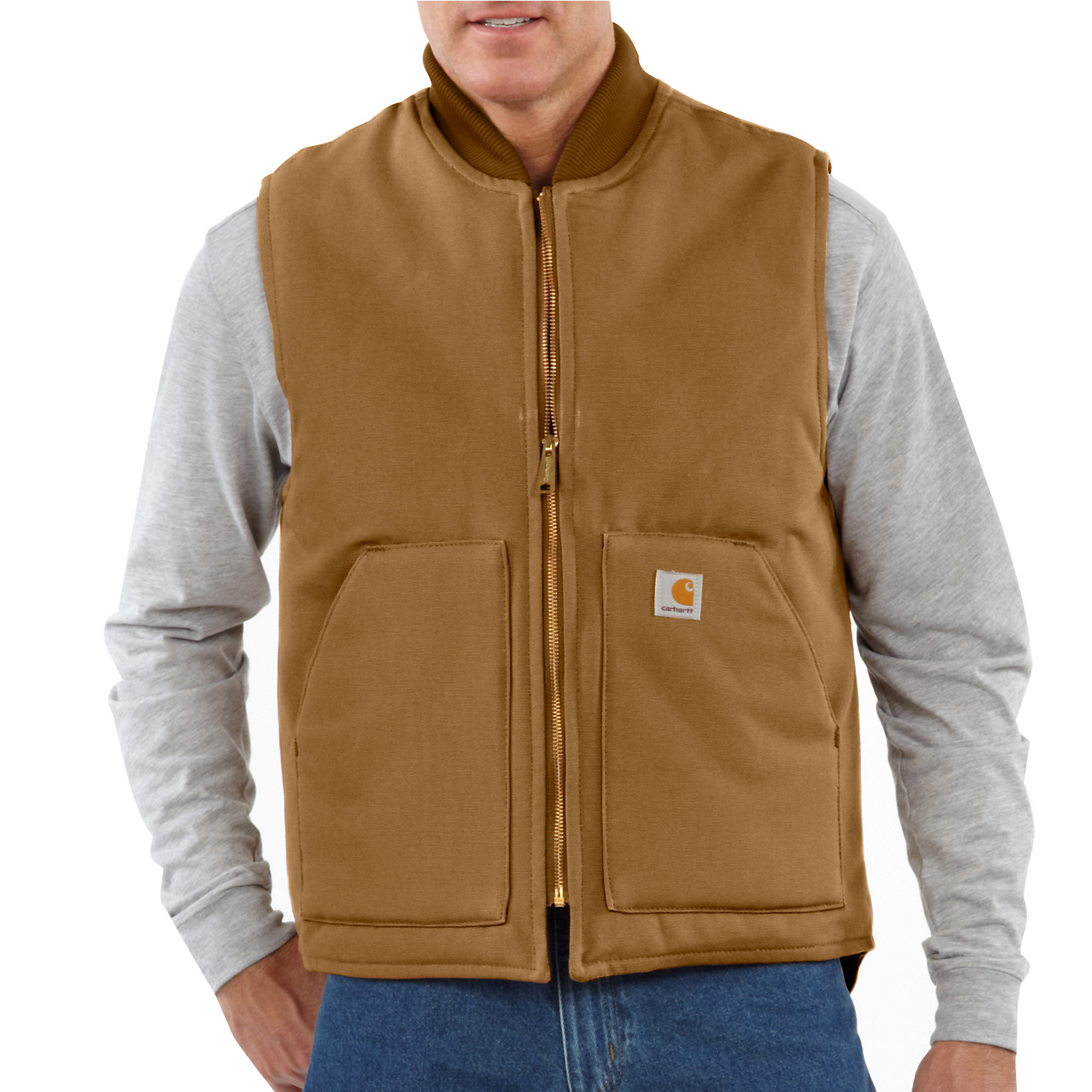 Carhartt Relaxed Fit Firm Duck Insulated Vest