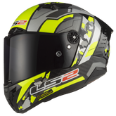 LS2 FF805 Thunder Carbon Space High Visibility Yellow/Grey
