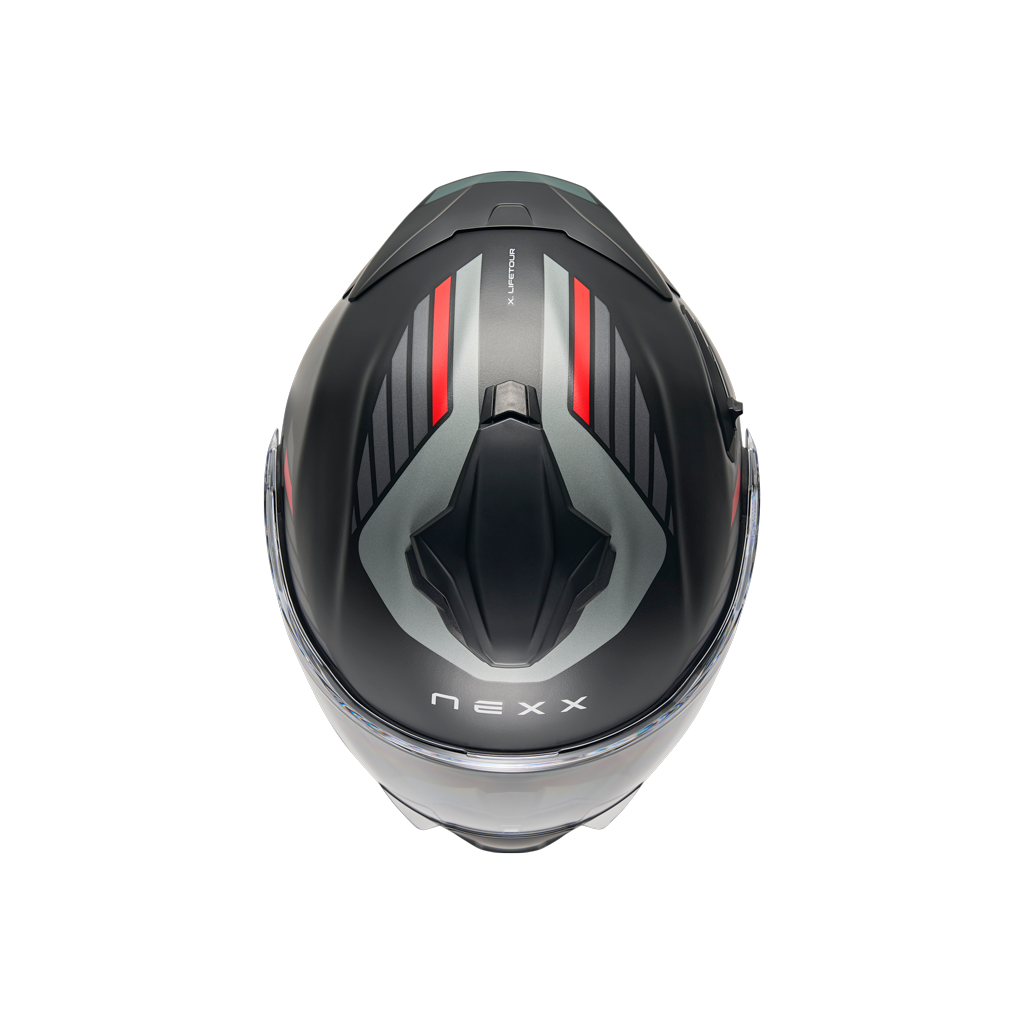 Nexx X.LIFETOUR Globe Black/Red