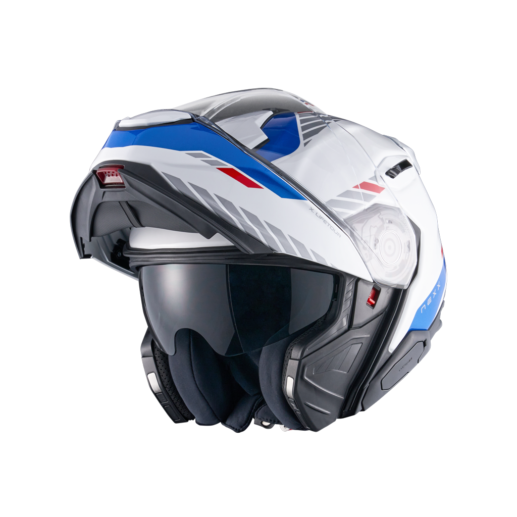 Nexx X.LIFETOUR Globe White/Blue