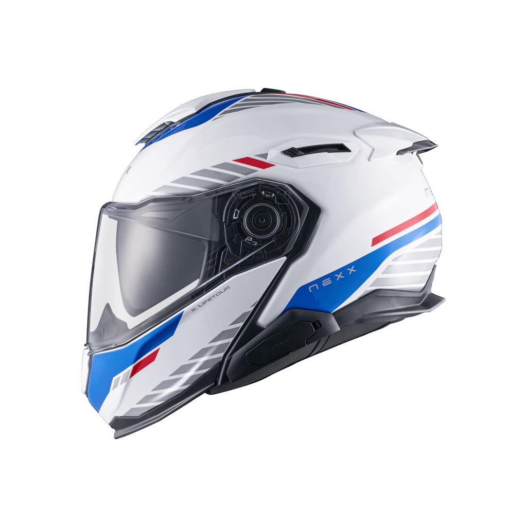 Nexx X.LIFETOUR Globe White/Blue