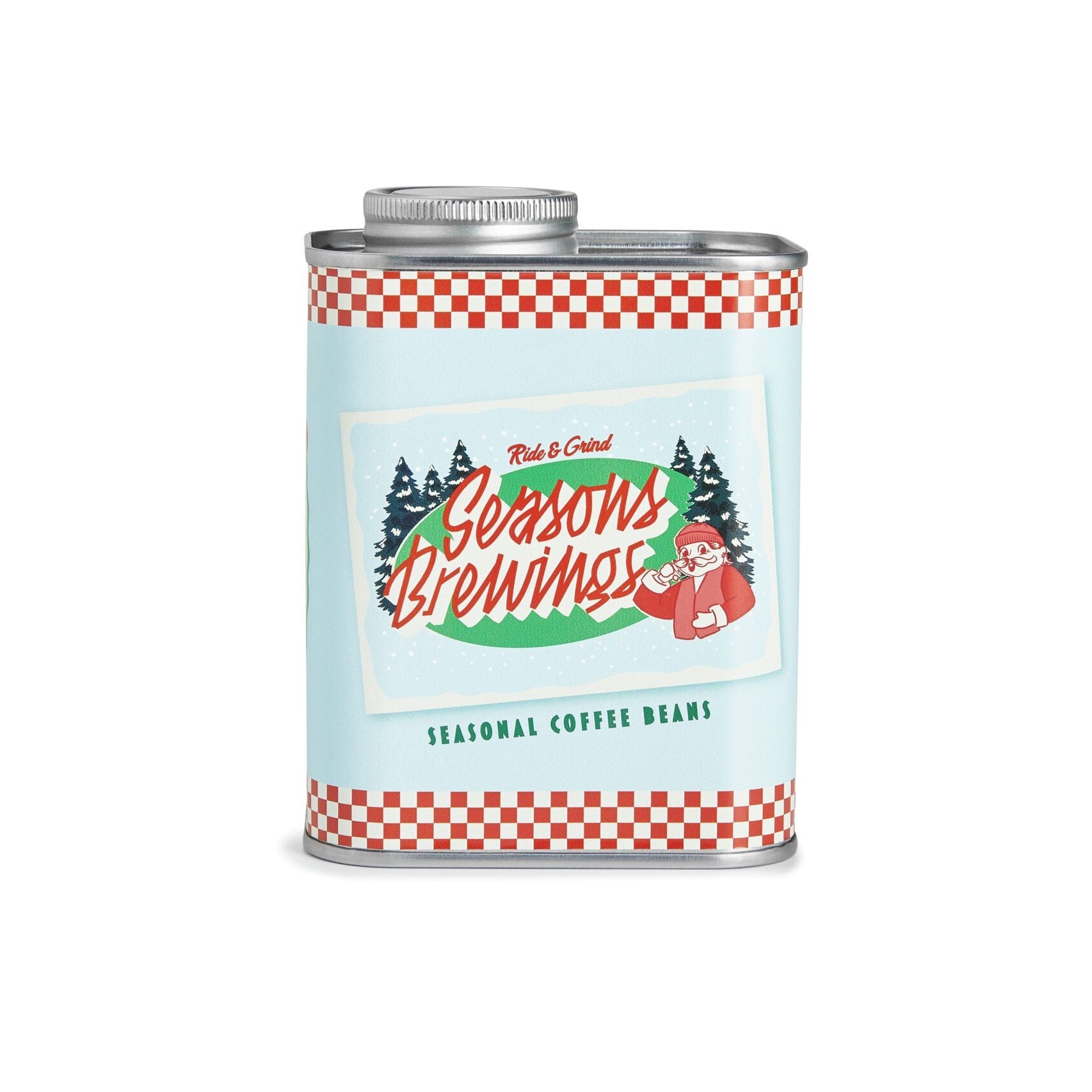Ride & Grind Coffee Seasons Greetings Tin 250g