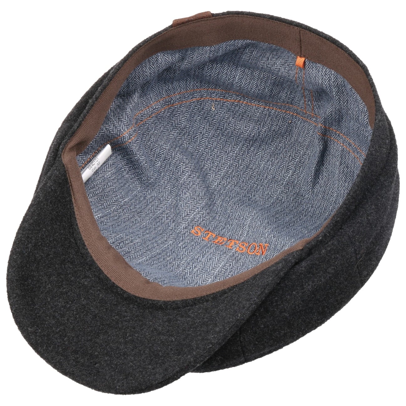 Stetson Hatteras Noir Flat Hat Cap