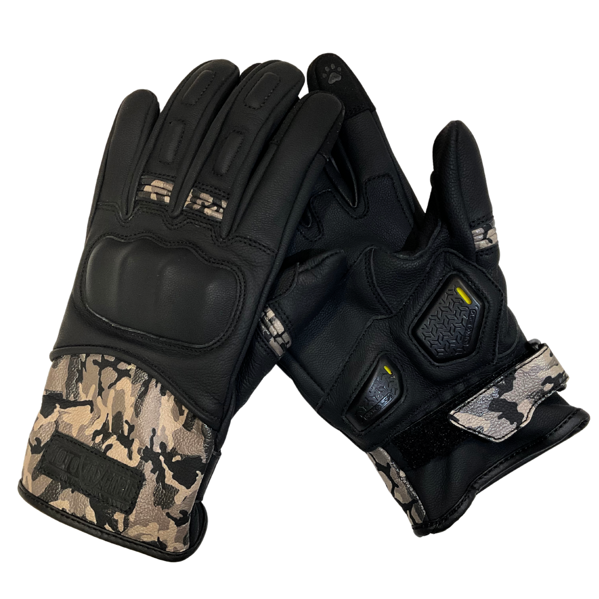 MotoGirl Bessie Glove Camo