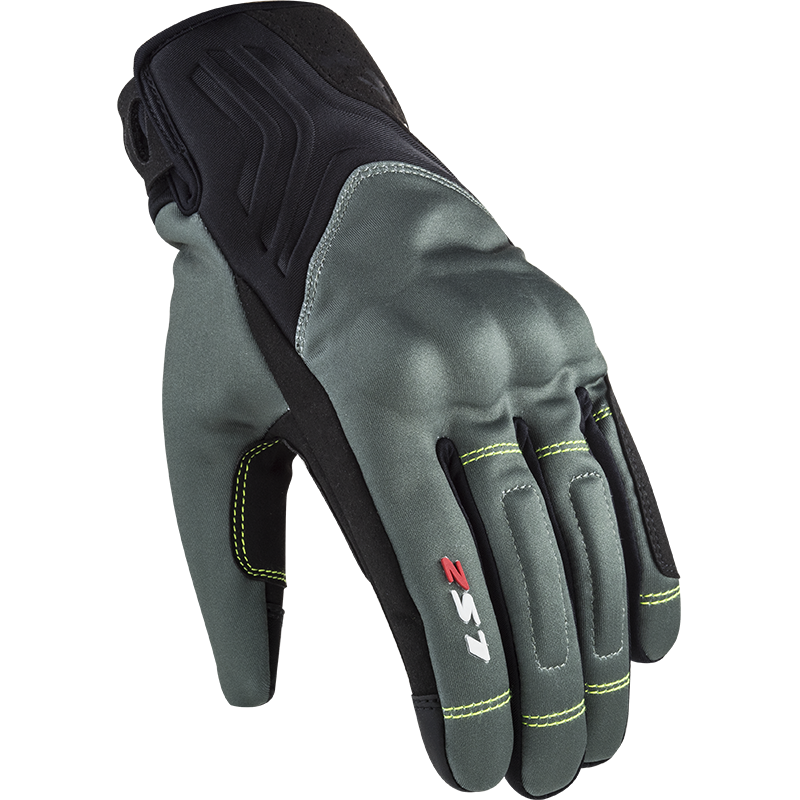 LS2 Jet 2 Man Gloves Grey