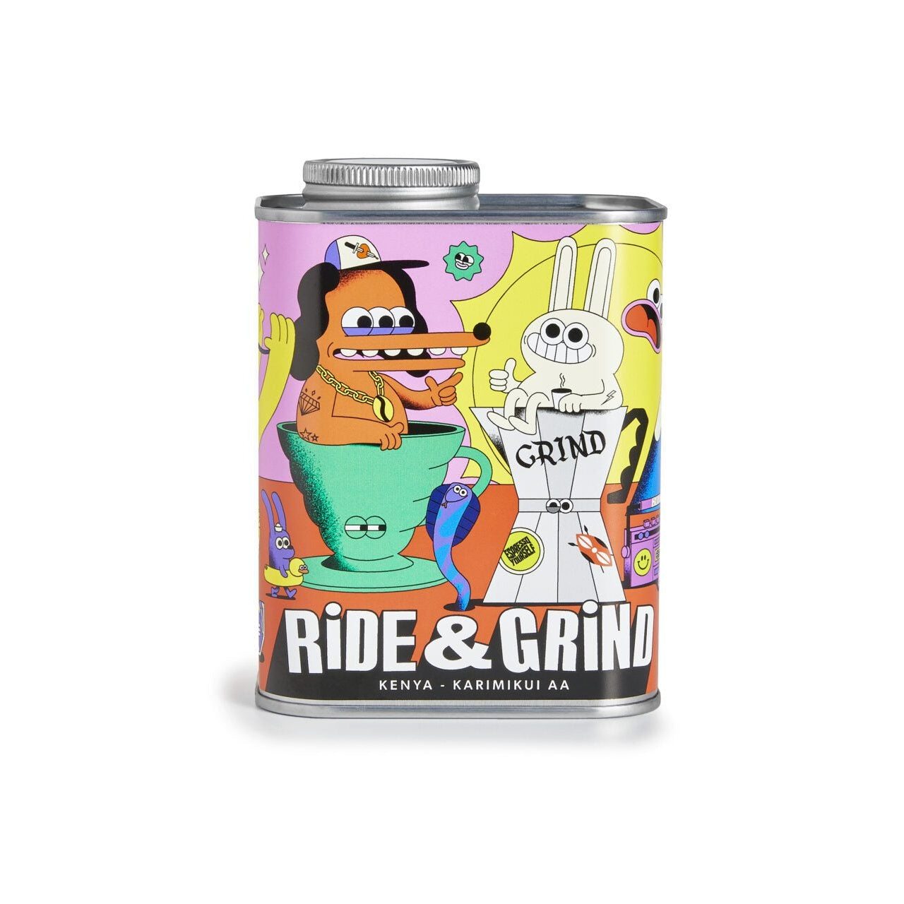 Ride & Grind Coffee Kenya Karimikui AA Tin 250g