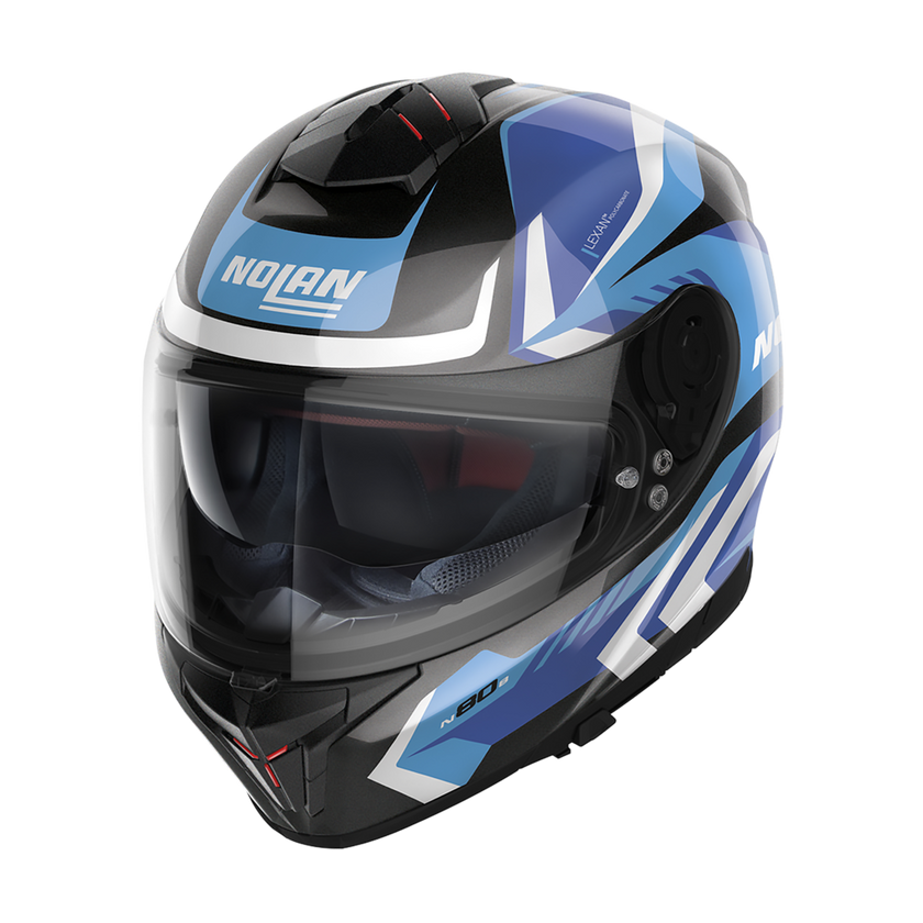 Nolan N80-8 Rumble Metal Black/Blue 060