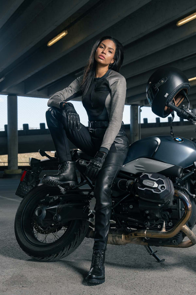 Pando Moto Bia Ladies AAA Protective Body Grey
