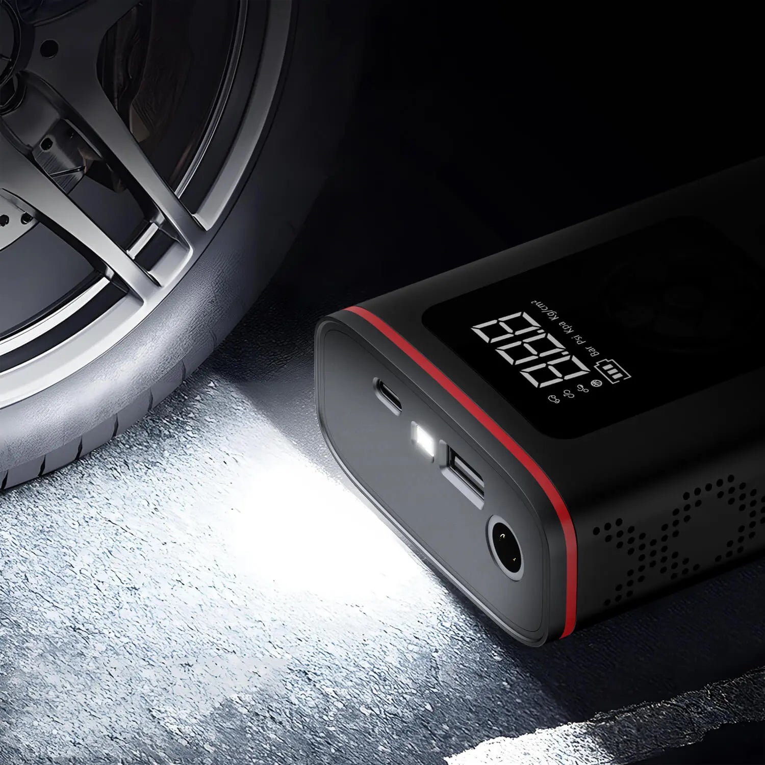 ROKiT Up Tyre Inflator 5200mAh