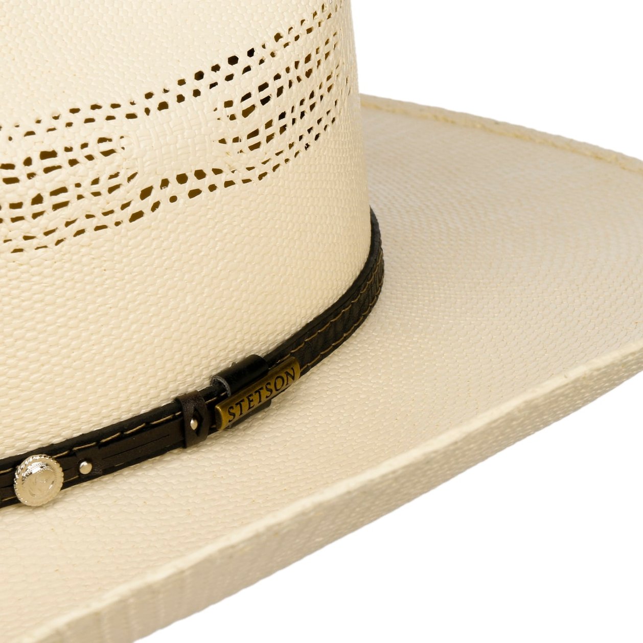 Stetson Ranson Western Vented Toyo Straw Cowboy Hat