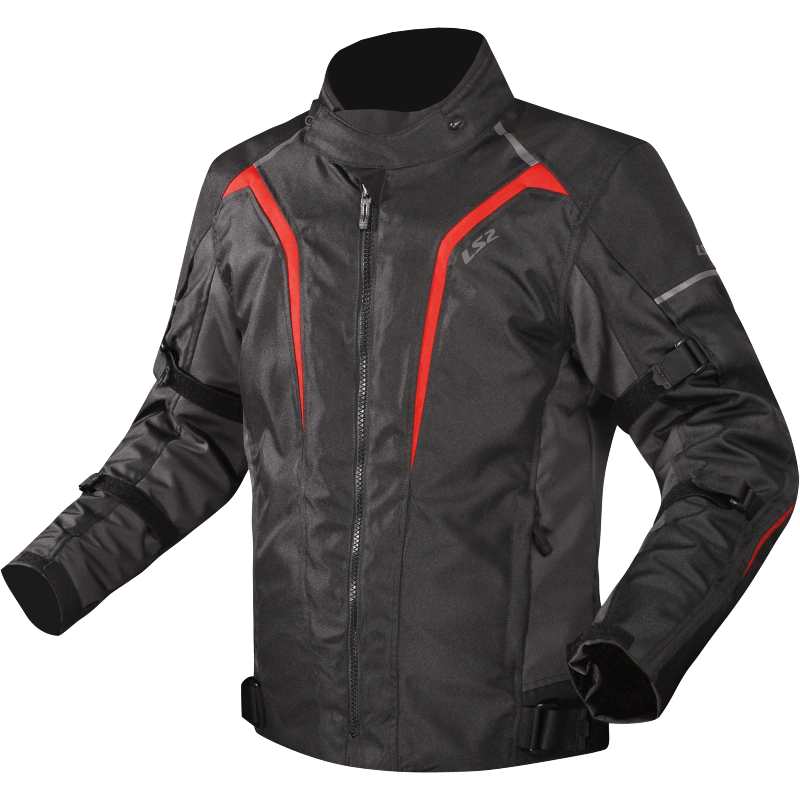 LS2 Sepang Man Jacket Black/Grey/Red