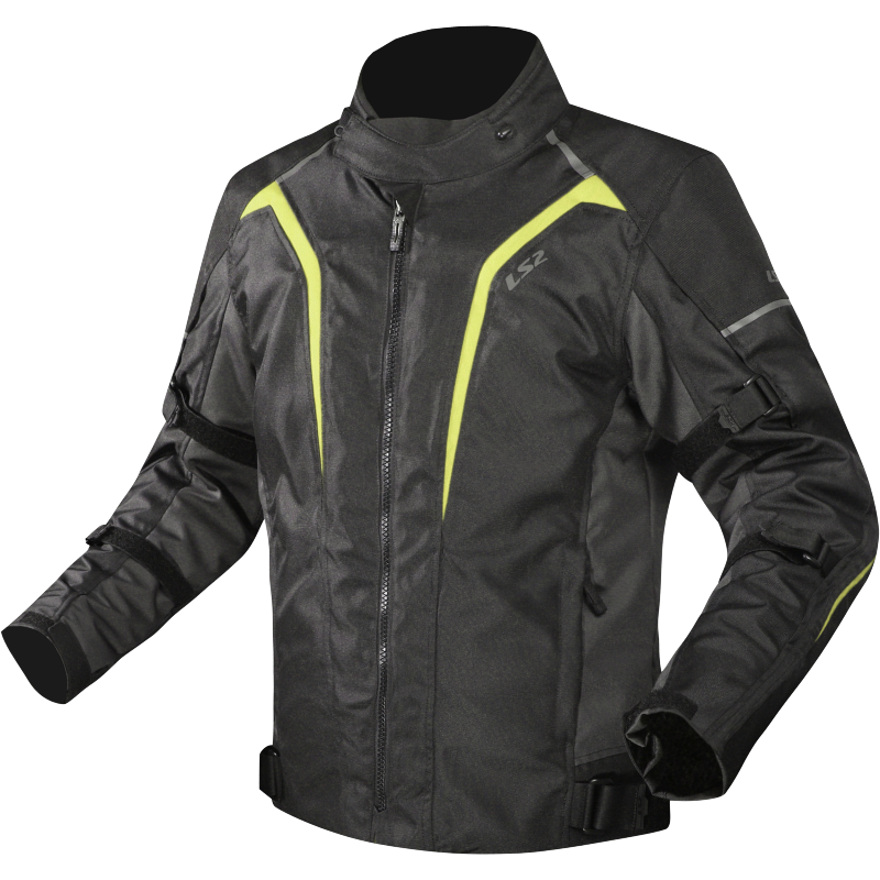 LS2 Sepang Man Jacket Black/Grey/High Visibility Yellow