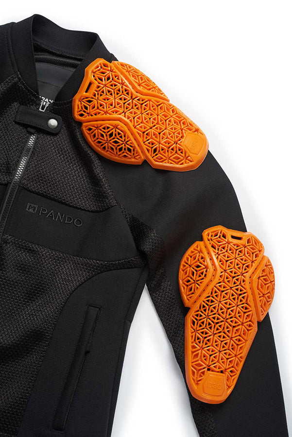 Pando Moto Stealth Ladies AAA Jacket Black