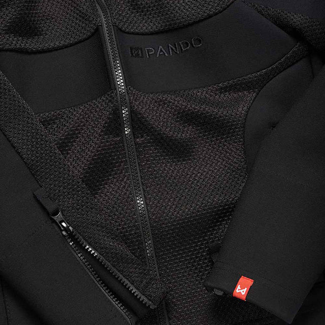 Pando Moto Stealth Ladies AAA Jacket Black