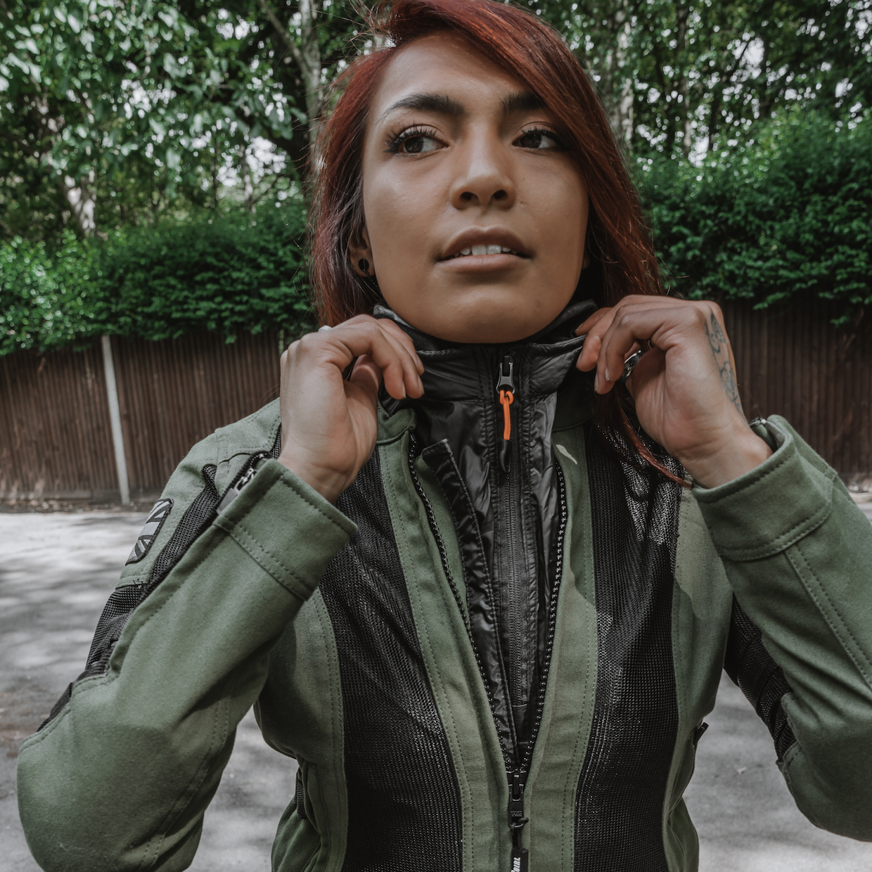 MotoGirl Aura Wind Stop Jacket