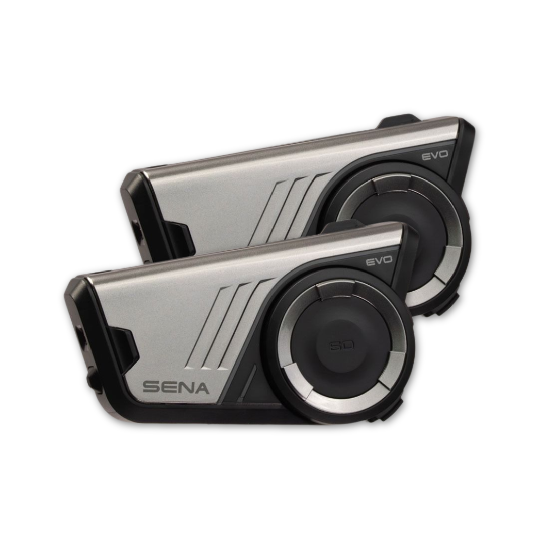 Sena 60S EVO Motorcycle Mesh Communication System (Dual Pack)
