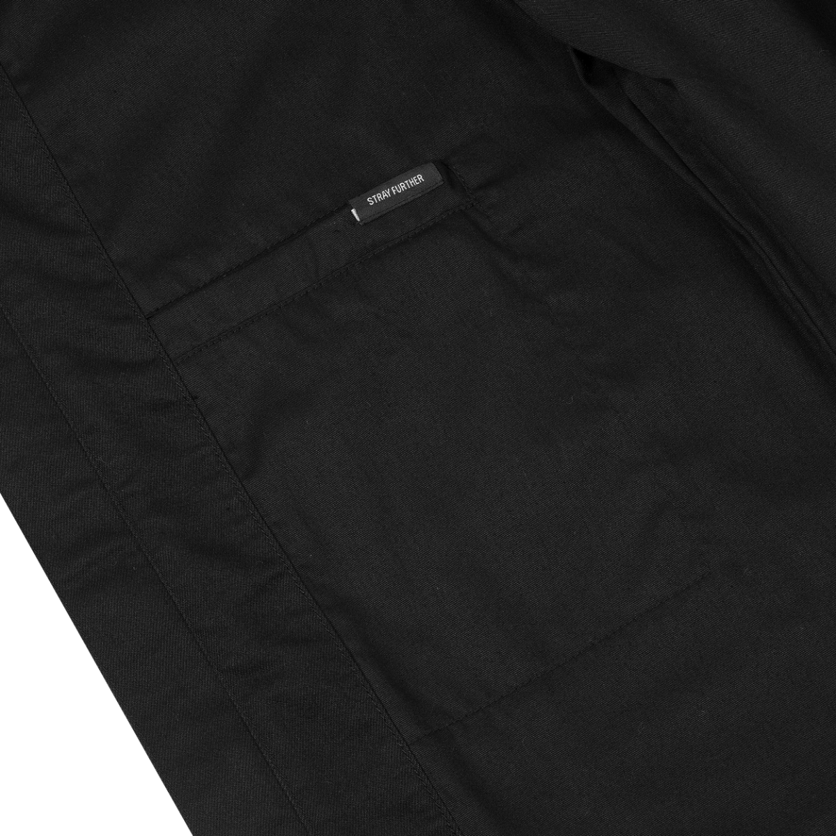 Silk Road Utility Jacket Charcoal Black