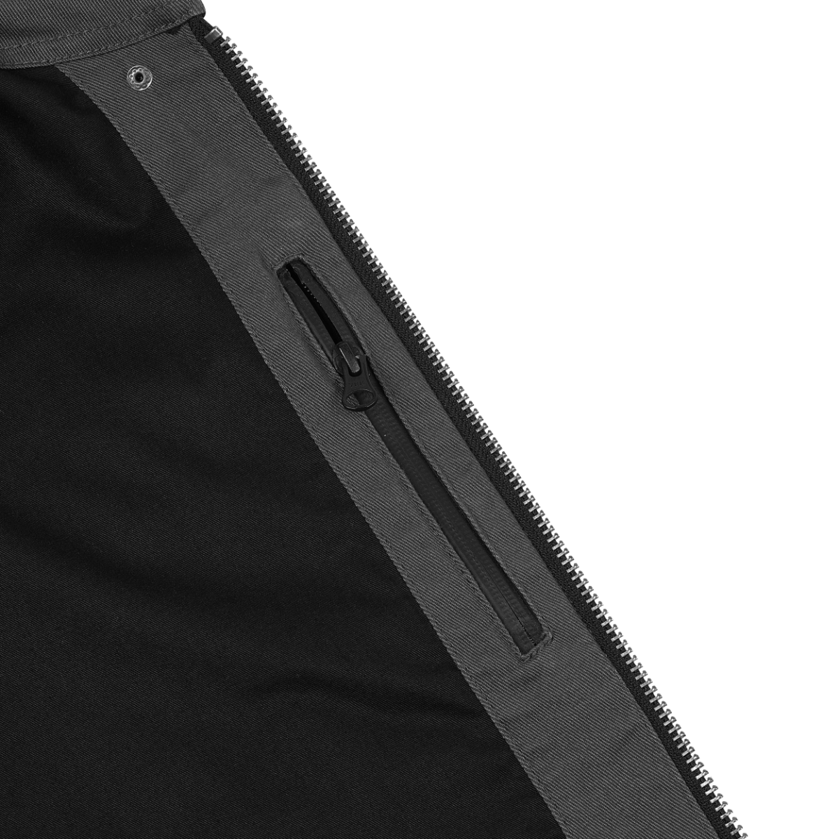 Silk Road Utility Jacket Charcoal Black
