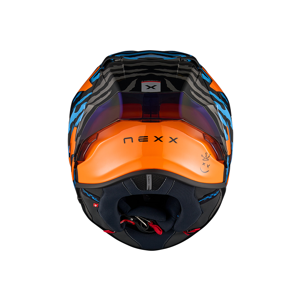 Nexx X.R3R Ziger Orange/Blue