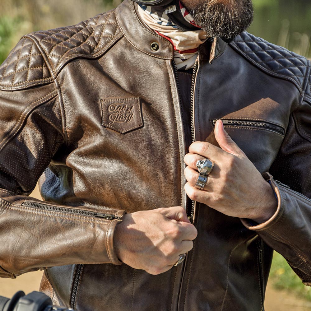 Age of Glory Rogue Jacket Waxed Brown