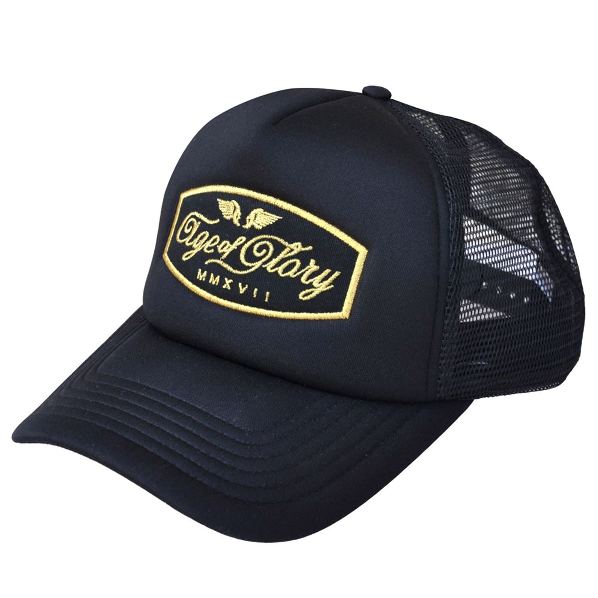 Age of Glory Classic Logo Trucker Cap Black/Gold