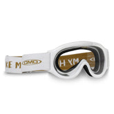 DMD Ghost Goggle White Frame Clear Lens
