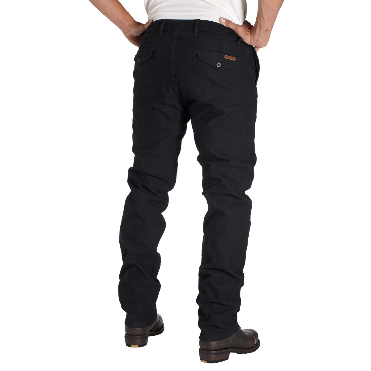 Rokker Chino Black Trousers